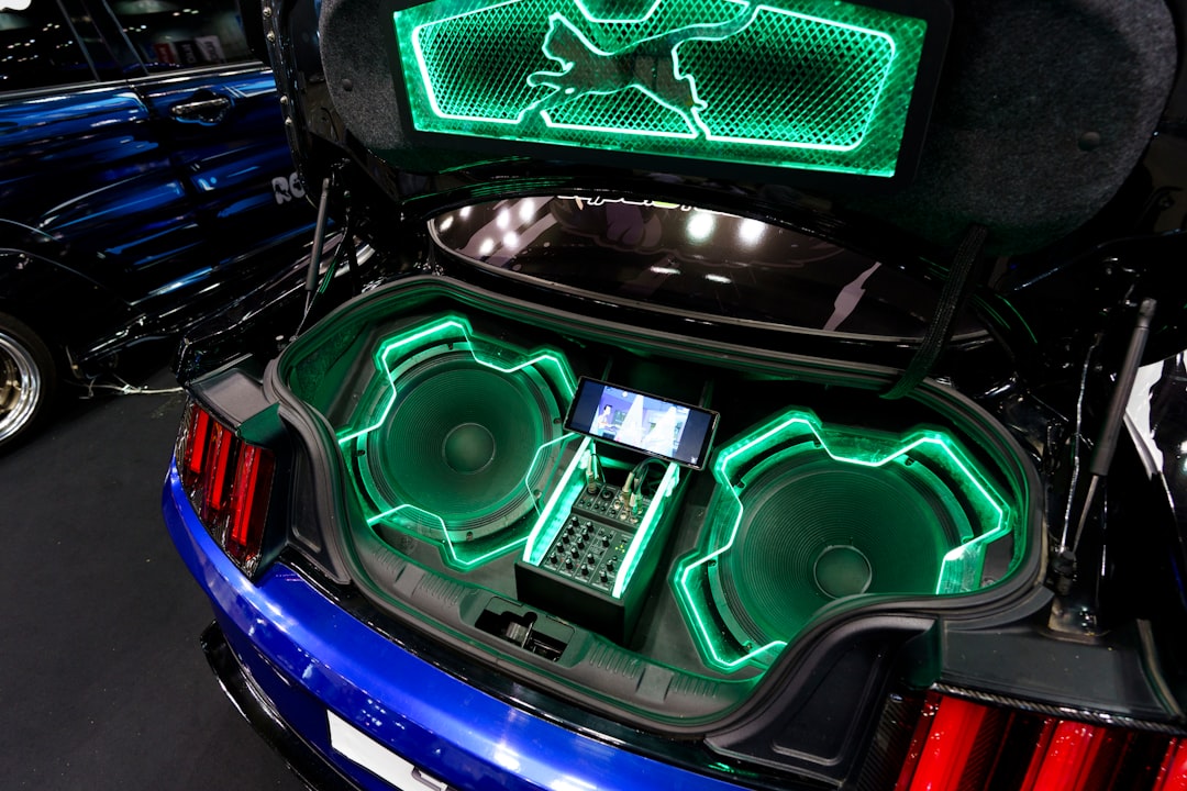 Photo car audio system