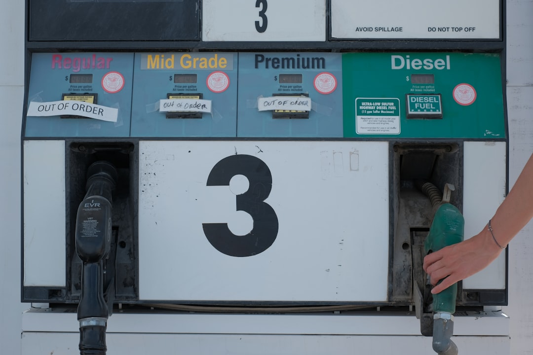 Photo fuel octane number