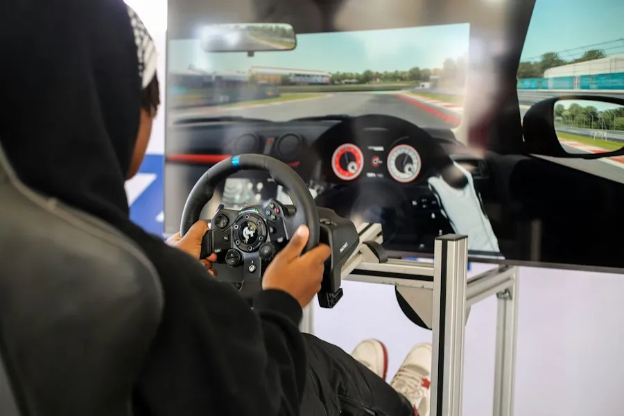 Photo simulare pe simulator