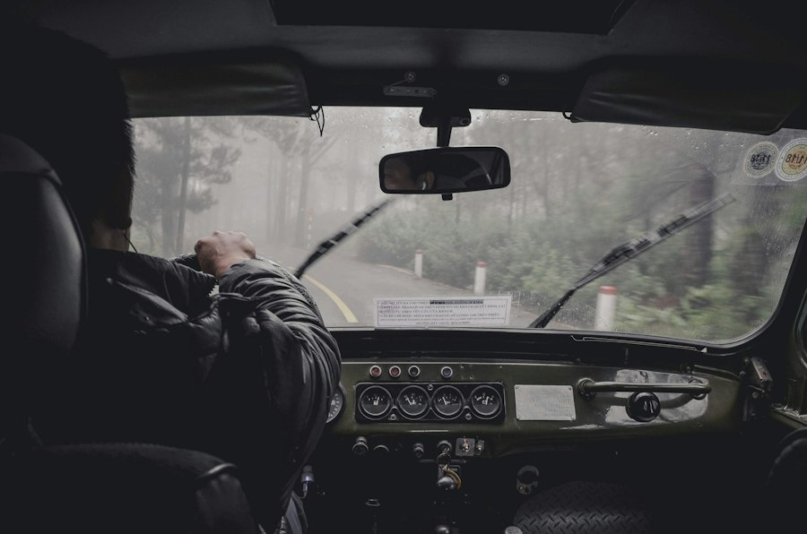 driving safely in the rain
