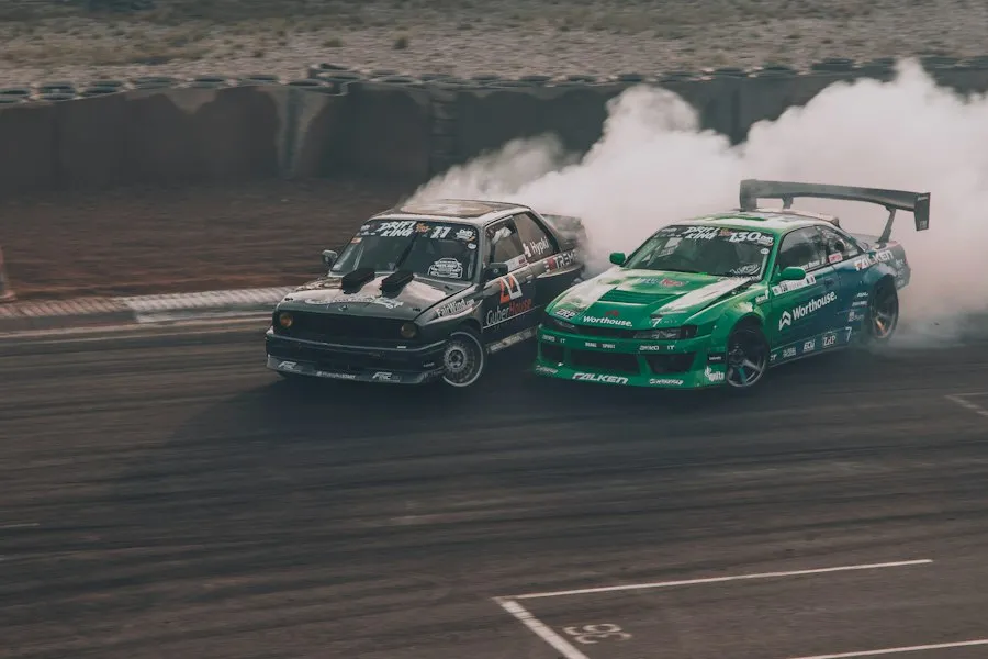 Photo common mistakes in car racing