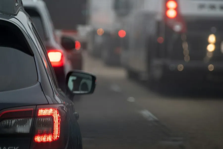 Photo traffic safety mistakes